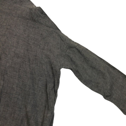 Vintage 2000s Yohji Yamamoto Linen Polo Dress Womens Size XXL | XXL, Grey