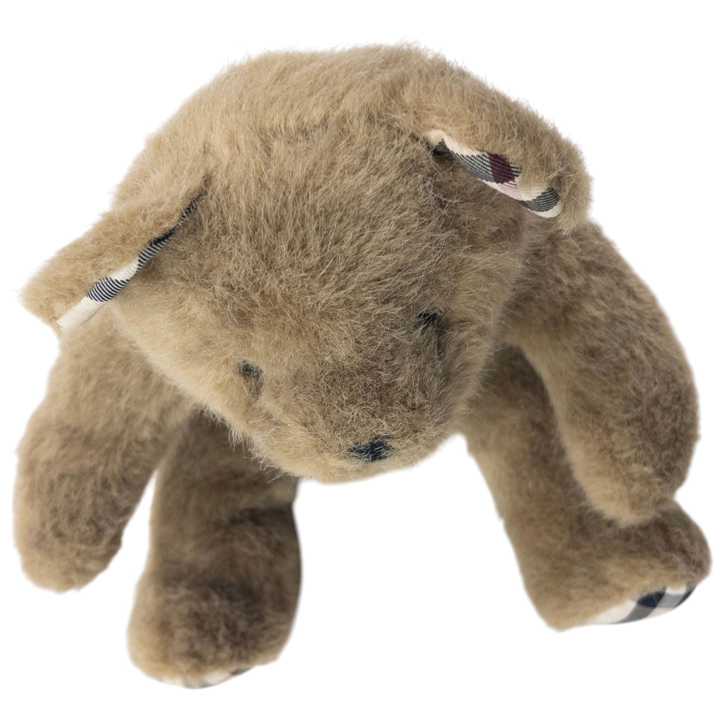Vintage 90s Burberry Nova Check Teddy Bear