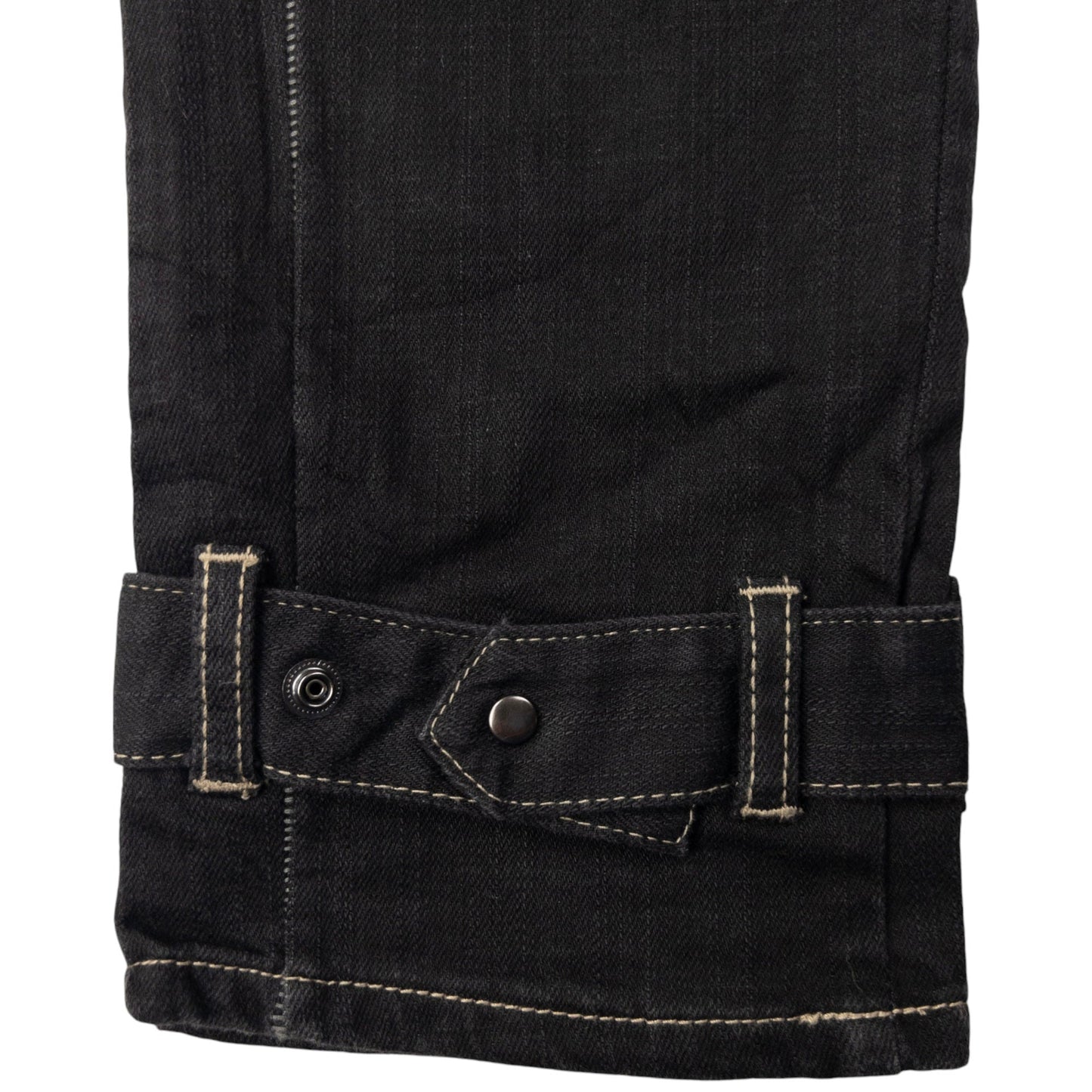 Vintage PPFM Multi Zip Denim Jeans Size M