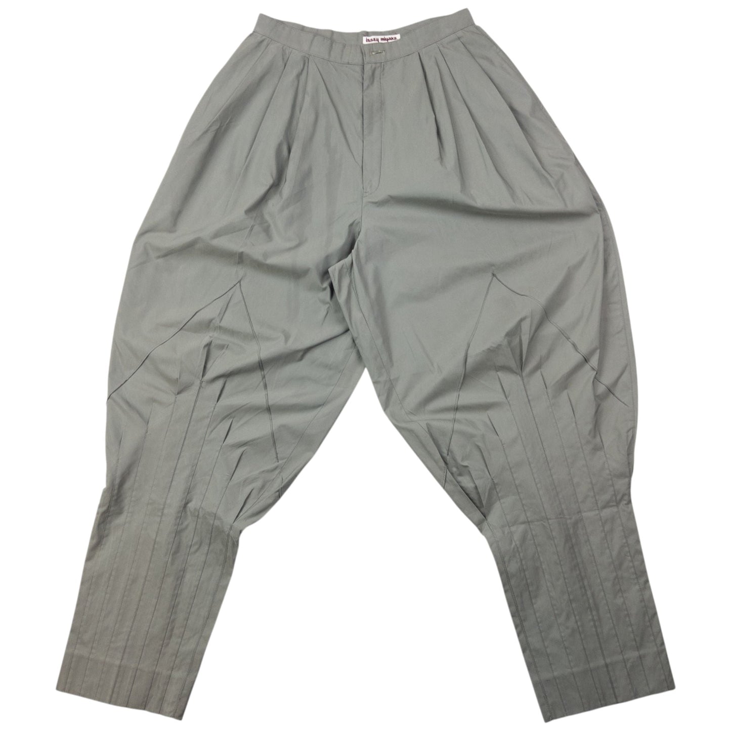 Vintage 80s Issey Miyake Pleated Parachute Trousers Size W25
