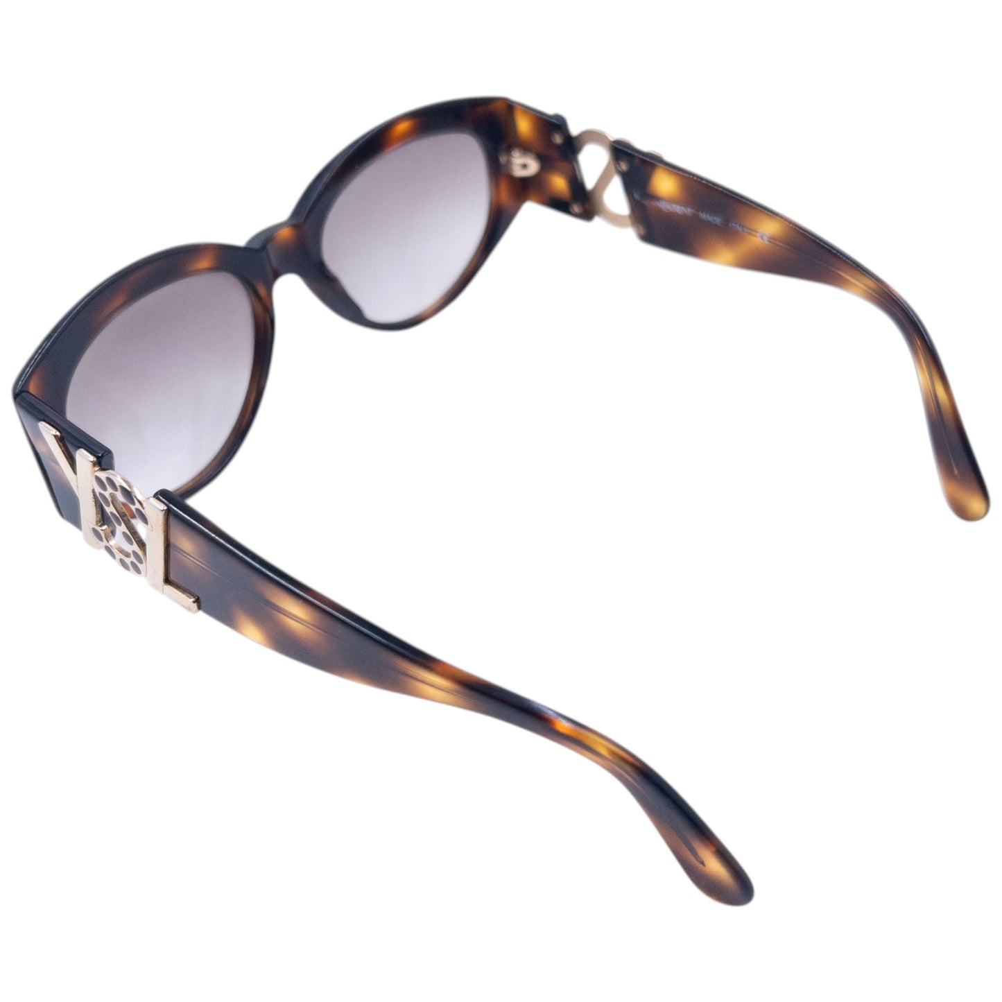 Vintage 90s YSL Yves Saint Laurent Tortoise Shell Sunglasses