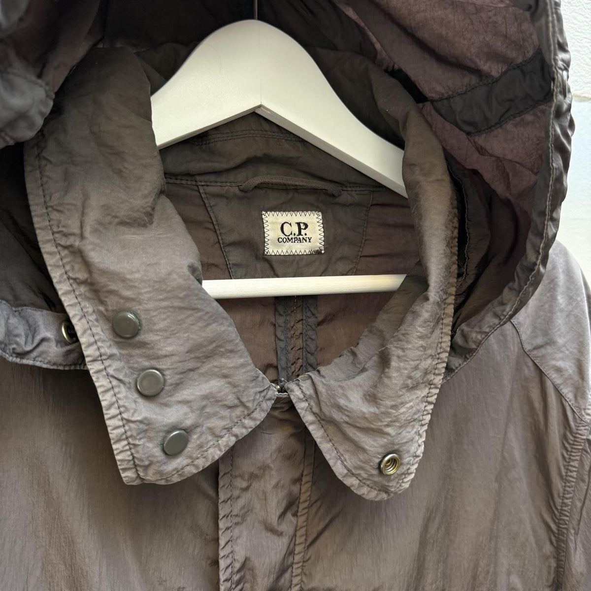 C.P. Company Chrome Multi-Pocket Goggle Jacket (XL/XXL) | Extra Large, Brown