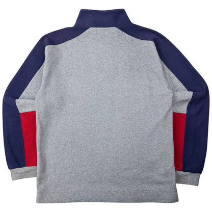 Vintage YSL Yves Saint Laurent Q Zip Fleece Sweatshirt Size L