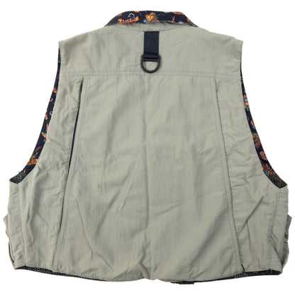 Vintage Simms Cargo Fishing Vest Gilet Size S