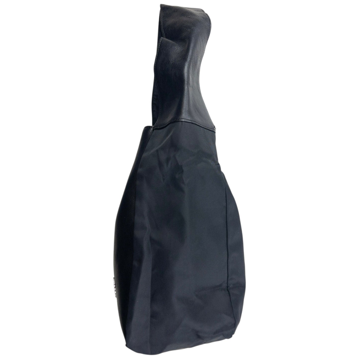 Vintage 2000 Jean Paul Gaultier Dragon Leather Shoulder Bag | O/S, Black