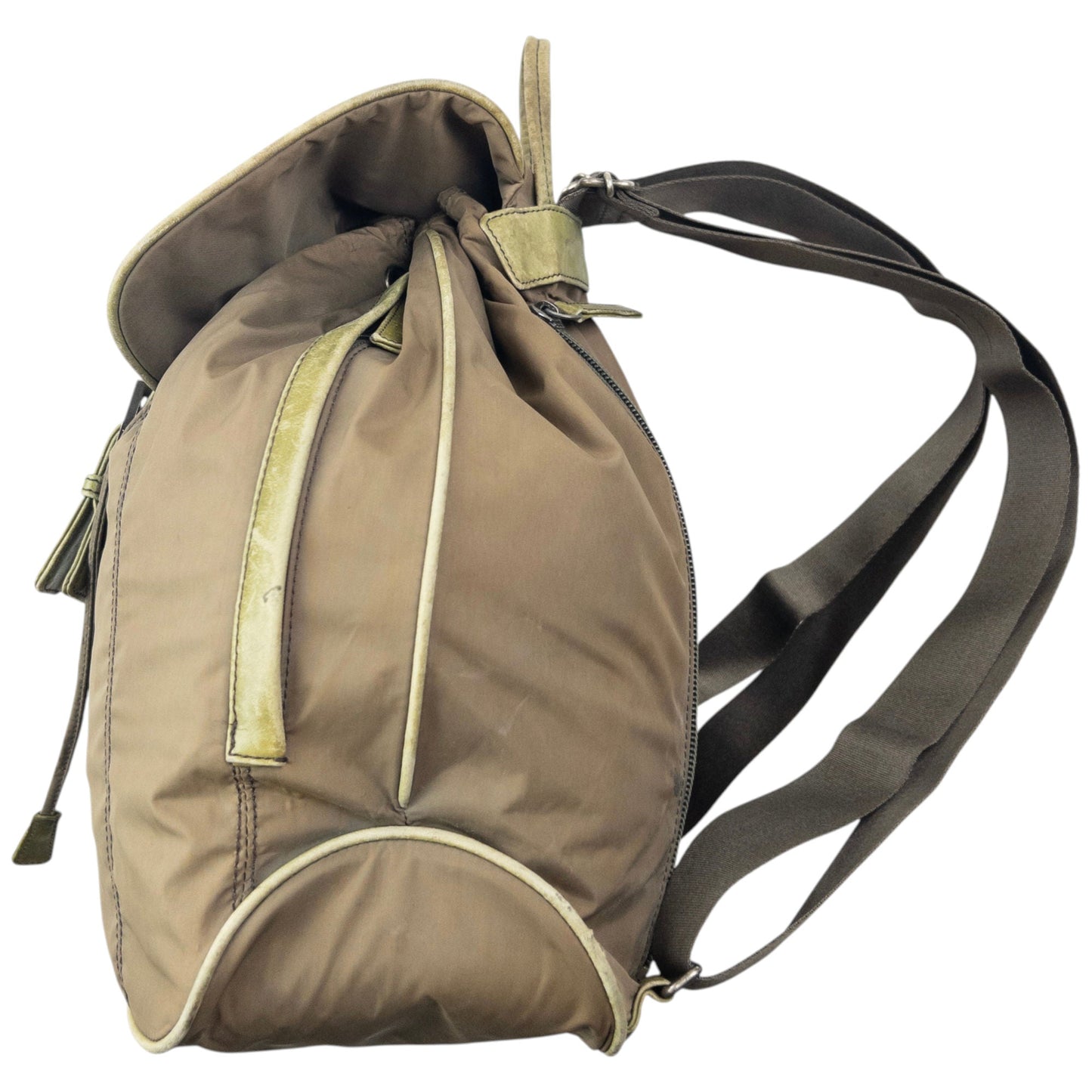 Vintage 2000s Issey Miyake Bucket Backpack | O/S, Brown