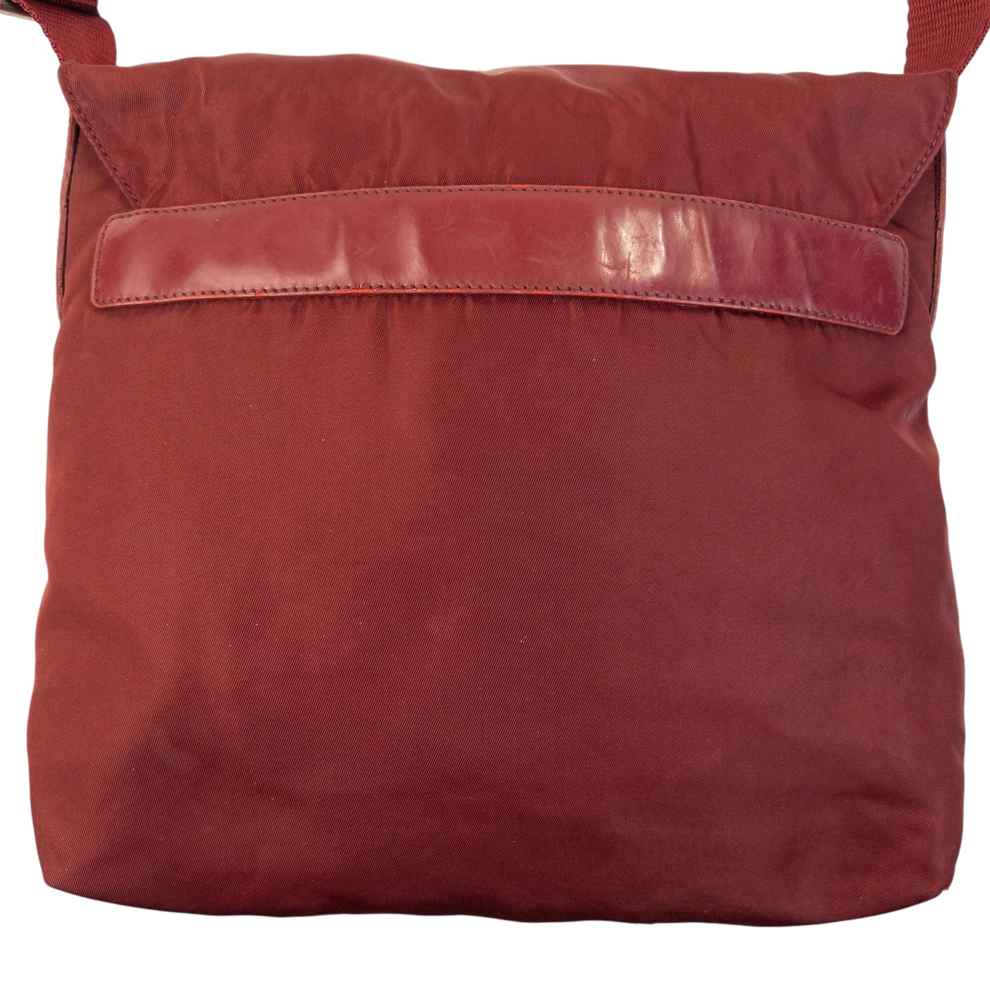 Vintage 2000s Prada Crossbody Bag | O/S, Red