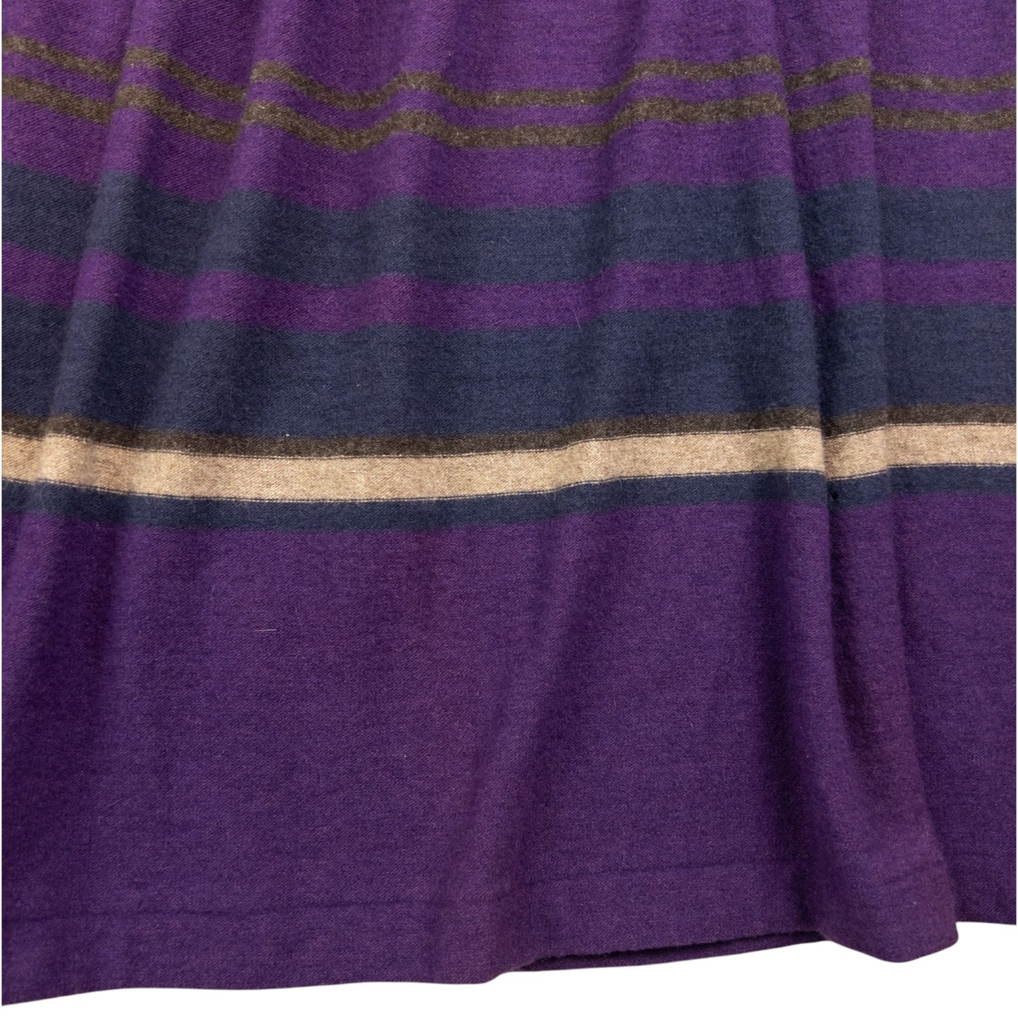 Vintage Yohji Yamamoto Wool Midi Skirt Womens Size W34