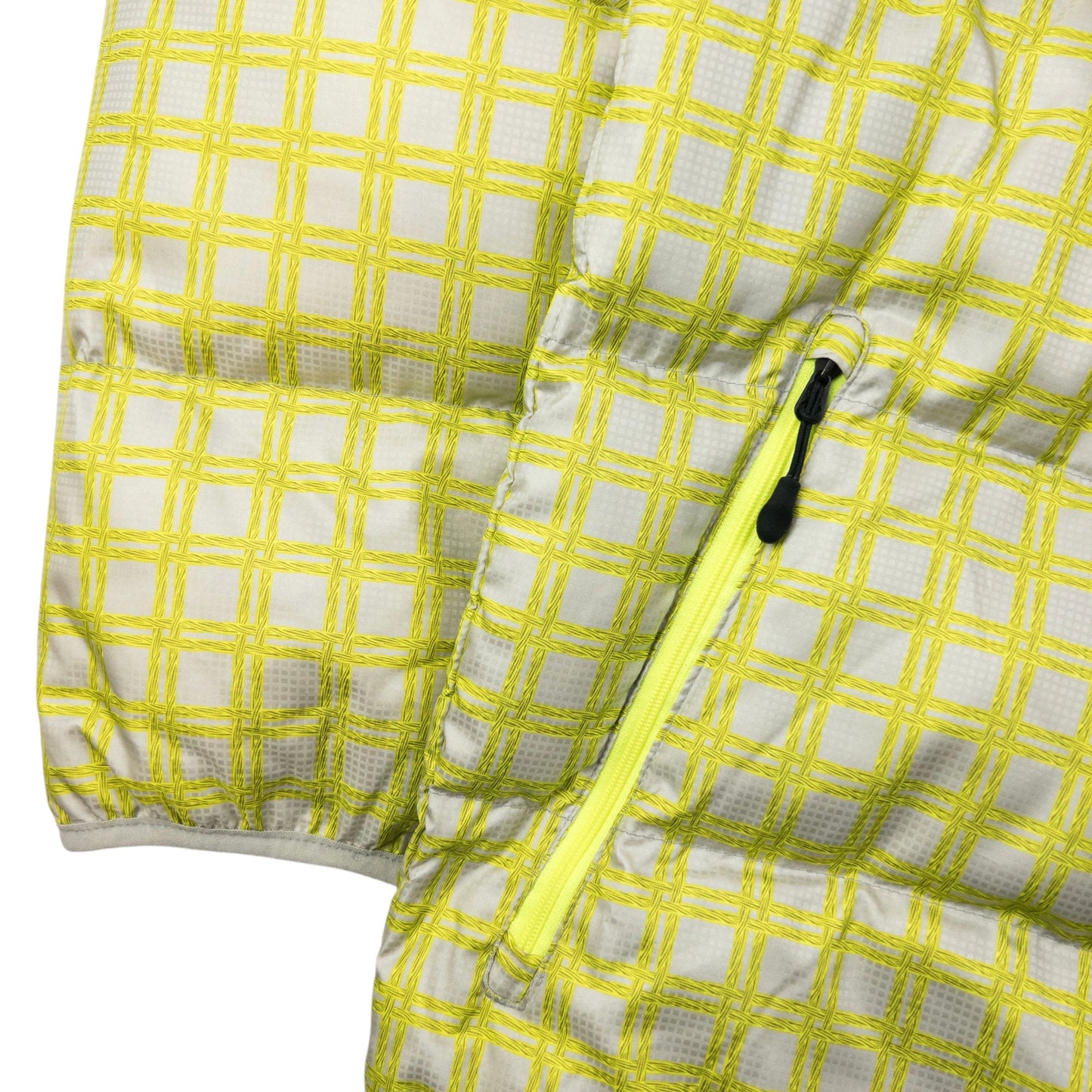 Vintage Nike Checkered Zip Up Puffer Jacket Size M | Medium, Multicoloured