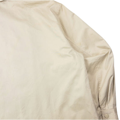 Vintage 90s YSL Yves Saint Laurent Zip Up Jacket Size XL | XL, Cream