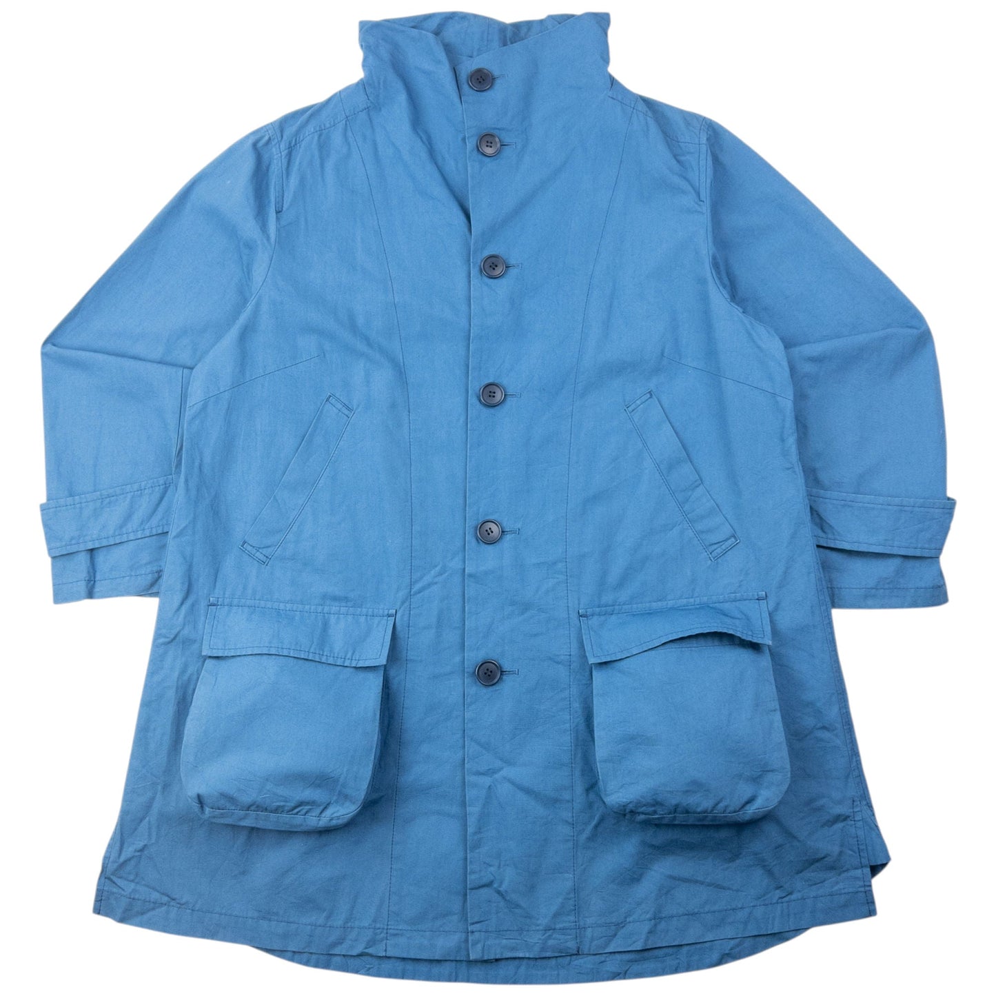 Vintage 2000s Plantation By Issey Miyake Button Up Jacket Size S | Small, Blue