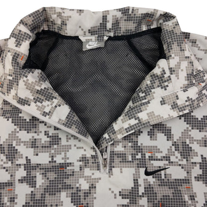 Vintage Nike Pixel Camo Q Zip Jacket Size