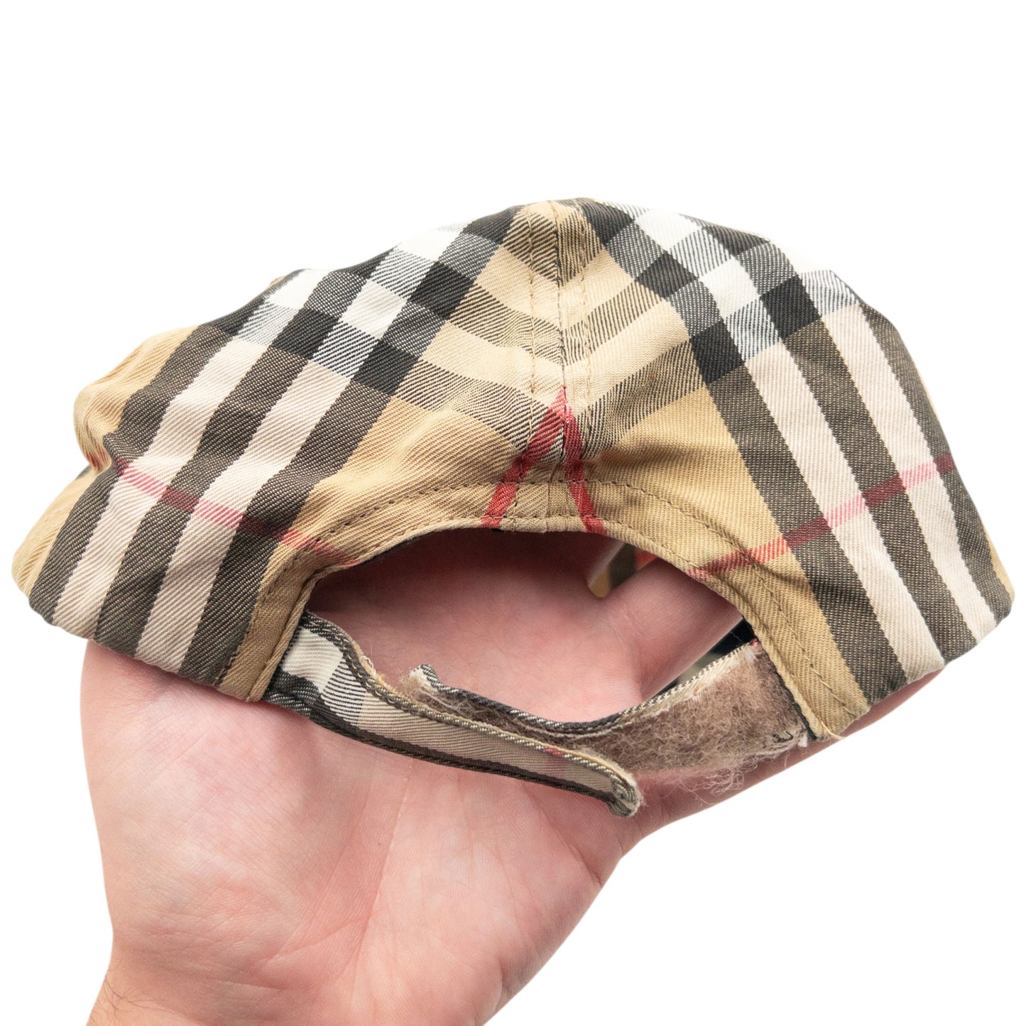 Vintage 2000s Burberry Nova Check Hat SIze S | O/S, Beige