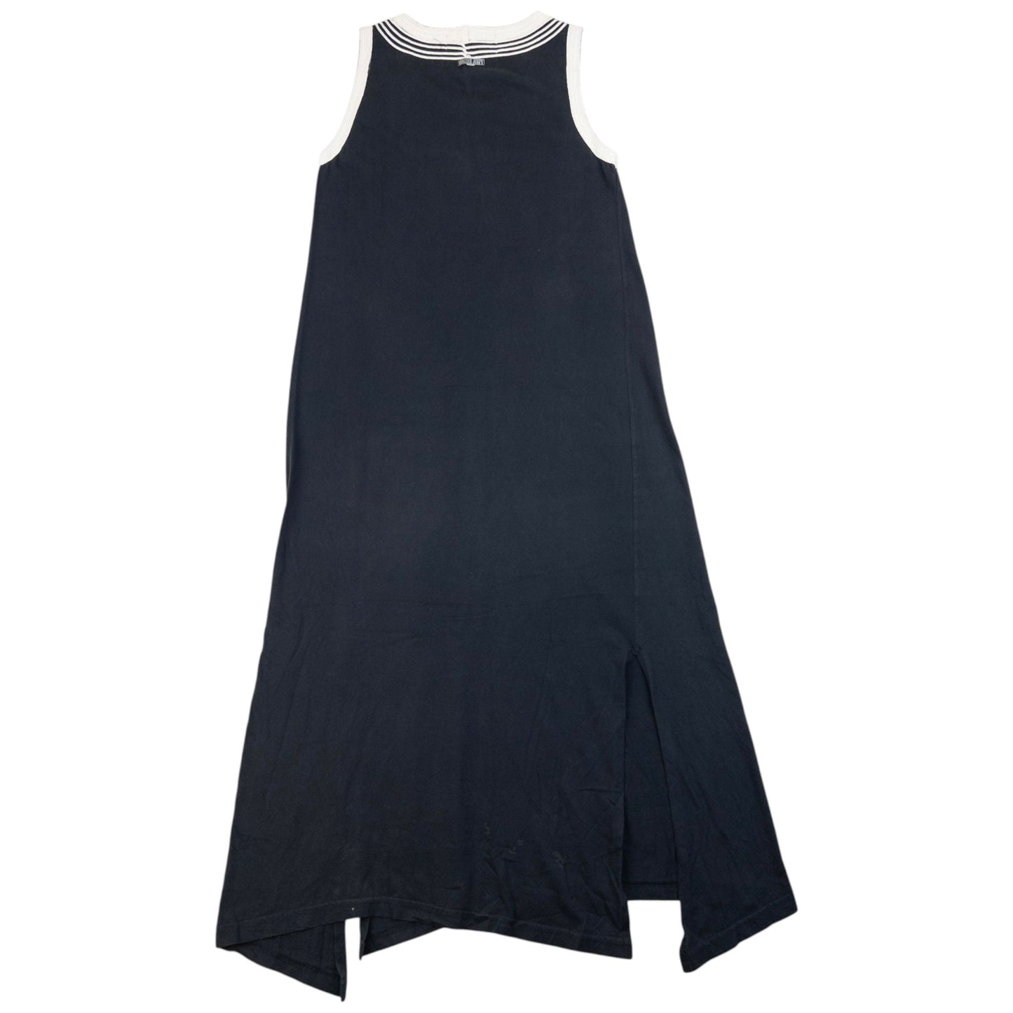 Vintage 90s Gaultier Jean's Asymmetric Maxi Dress Womens Size M | Medium, Multicoloured