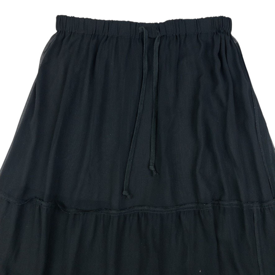 Vintage Comme Des Garçons Sheer Tiered Skirt Womens Size M