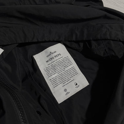 Stone Island Micros Reps Parka Jacket | Medium, Black