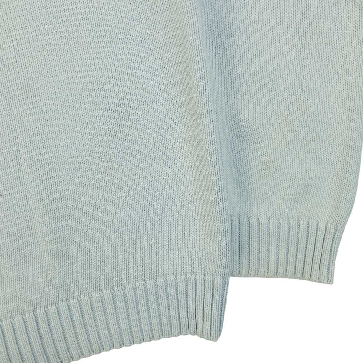 Vintage 2000s YSL Yves Saint Laurent Knit Jumper Size L | Large, Blue