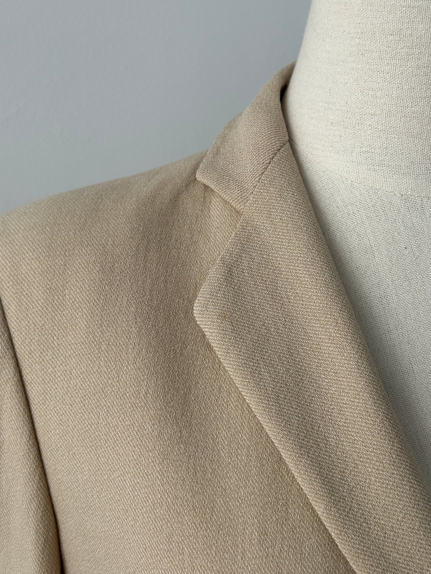 Mani 1990s Wool Single Breasted Blazer - S