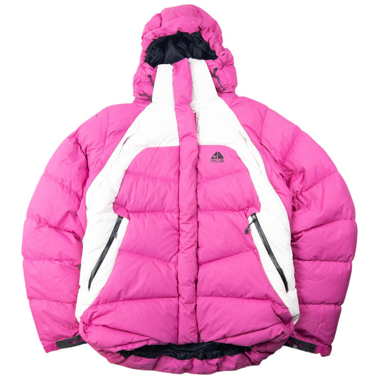Vintage 2000s Nike ACG Puffer Snowboarding Jacket Womens Size XL | XL, Pink