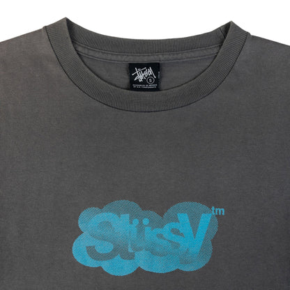 Vintage Stussy Cloud Graphic T Shirt Size S