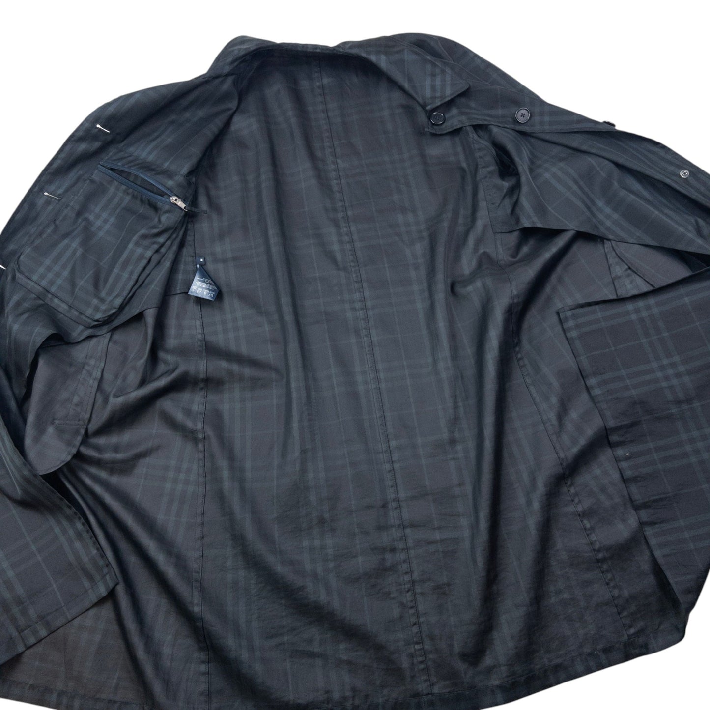 Vintage 2000s Burberry Nova Check Packable Jacket Size M