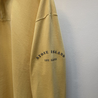 90’s Stone Island Life Safer Jumper (L) | Large, Yellow