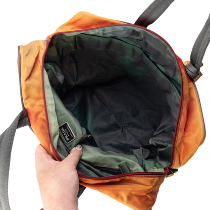 Vintage 2000s Prada Sport Luggage Bag | O/S, Orange