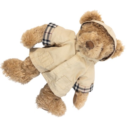 Vintage 2007 Burberry Jacket Teddy Bear | O/S, Beige