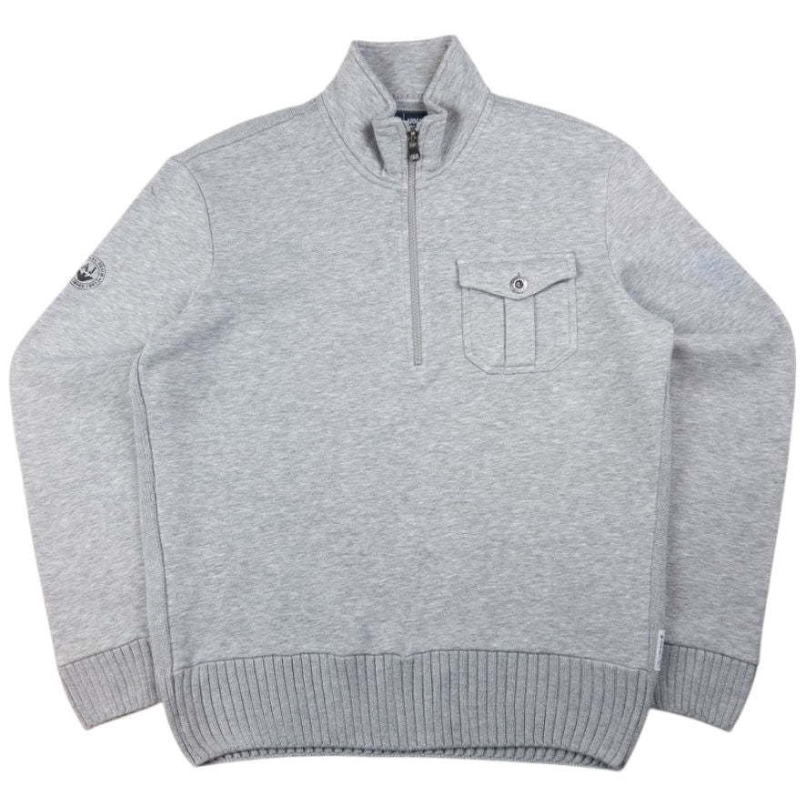 Vintage Armani Jeans Half Zip Jumper Size M