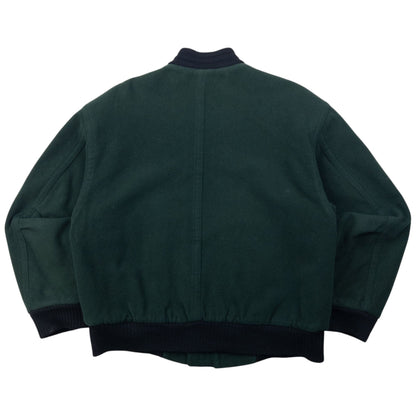 Vintage Hugo Boss Cashmere Bomber Jacket Size M