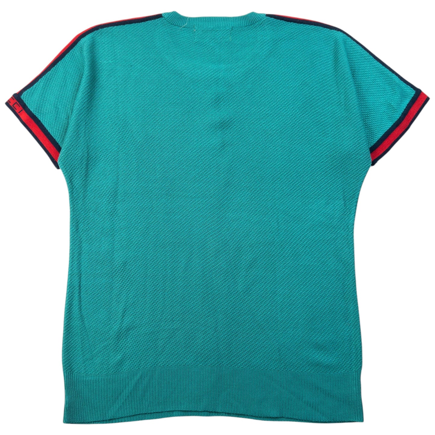 Vintage 80s Gucci Knit T Shirt Womens Size S | Small, Green
