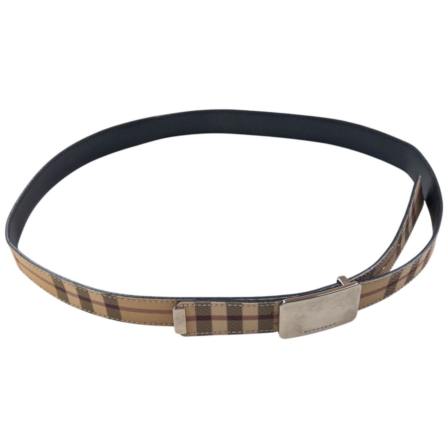 Vintage 2000s Burberry Nova Check Belt Size W32