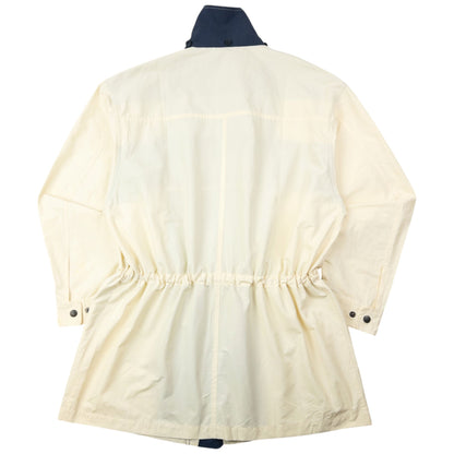 Vintage 90s Burberry Zip Up Jacket Size L | Large, Cream