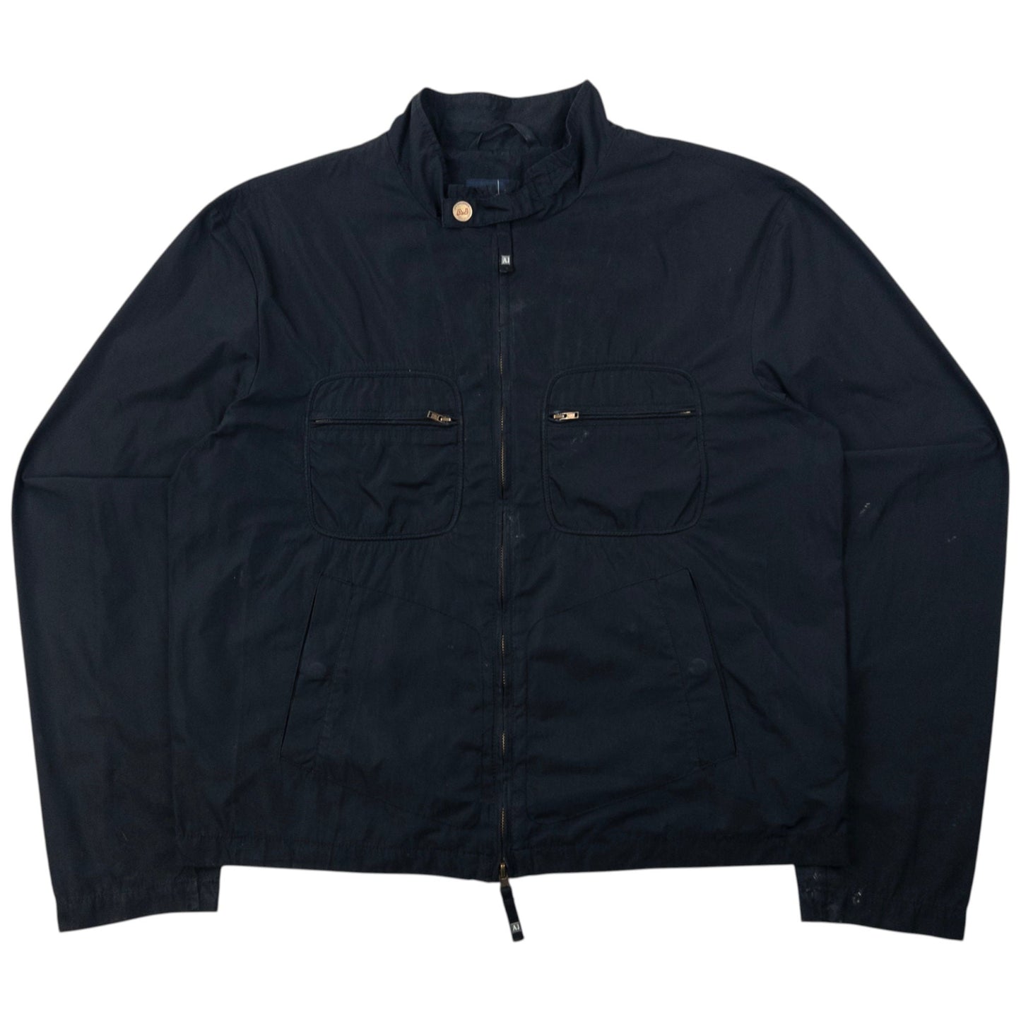 Vintage Armani Jeans Lightweight Zip Up Jacket Size S