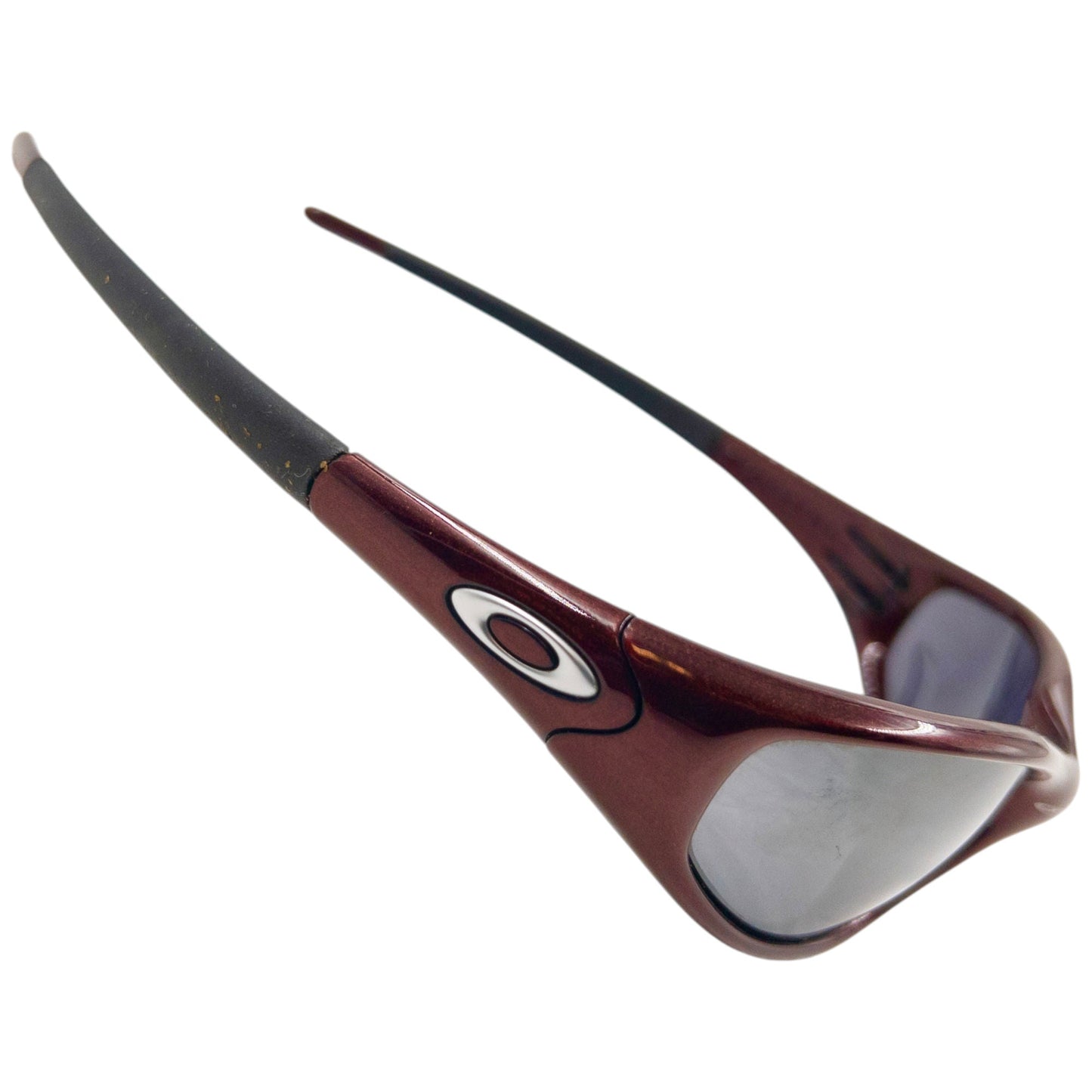 Vintage 1996 Oakley Straight Jacket Blood/Black Iridium | O/S, Multicoloured