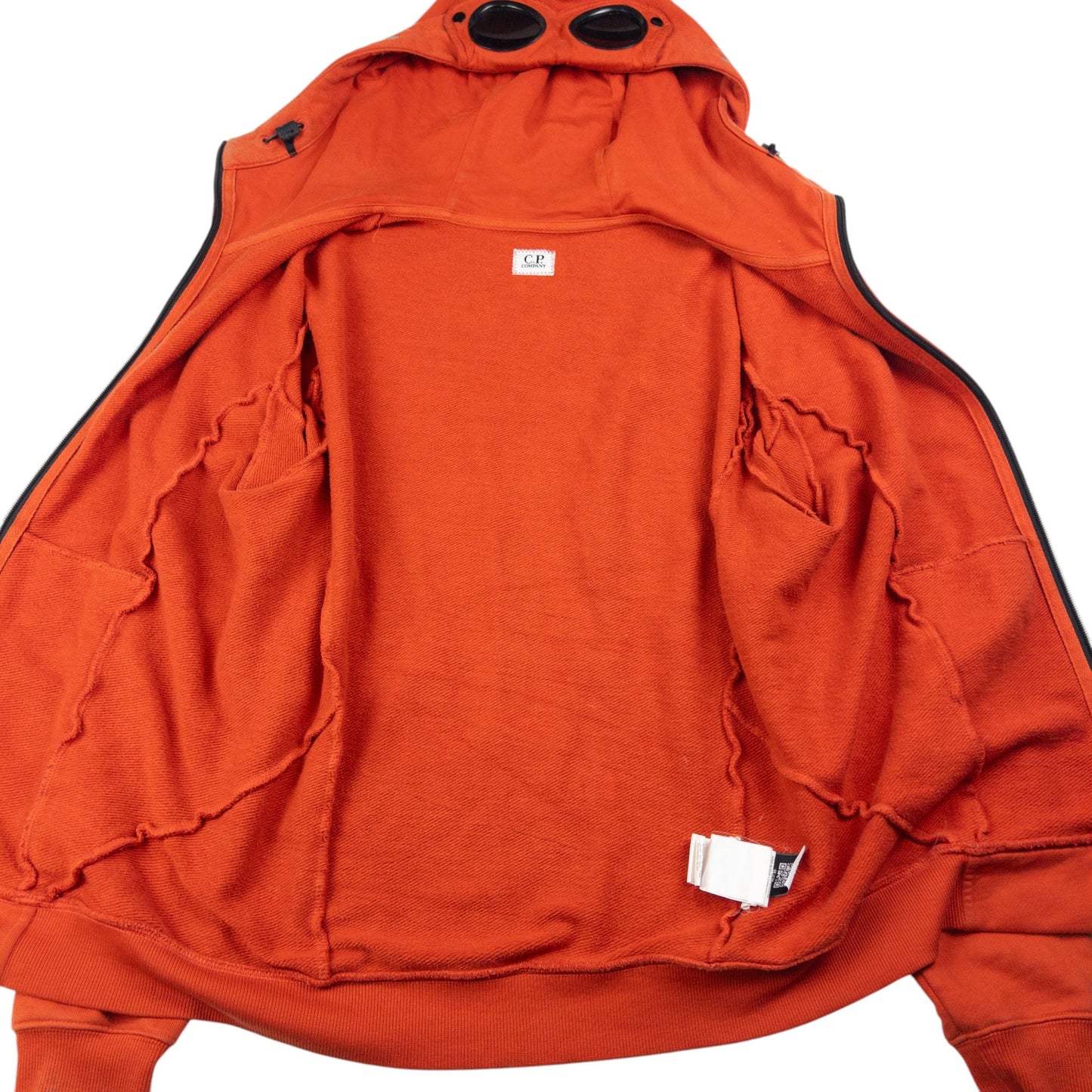Vintage CP Company Goggle Hood Zip Up Hoodie Size S