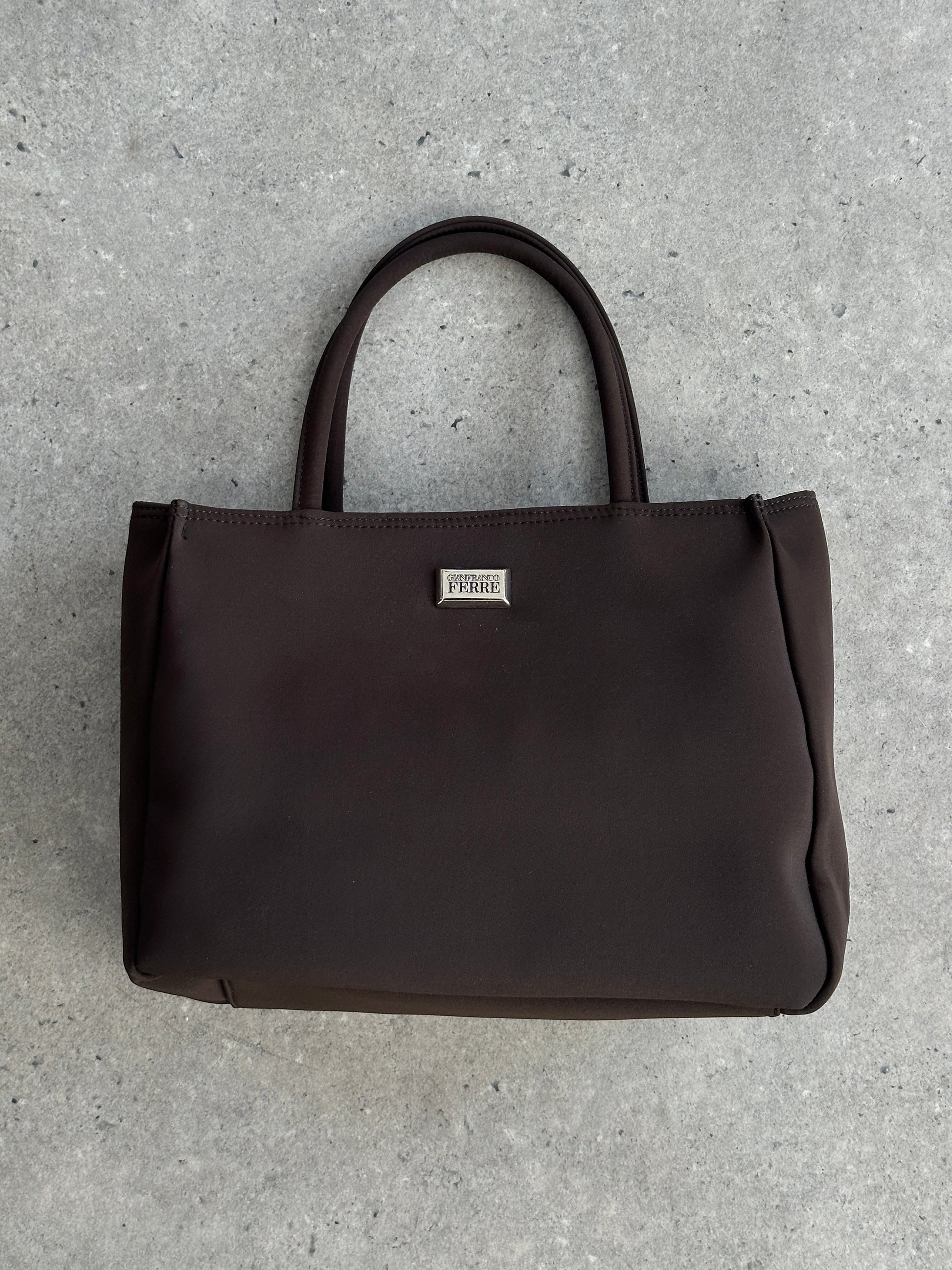 Gianfranco Ferre 2000s Logo Shoulder Bag