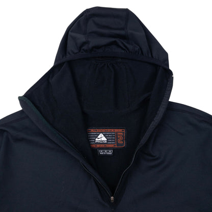 Vintage Nike ACG Ninja Hood Q Zip Hoodie Size M