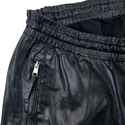 Vintage 2000s Gucci By Tom Ford Leather Trousers Size L | Large, Black