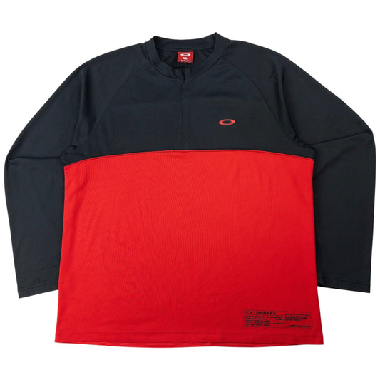 Vintage Oakley Q Zip Athletic Pullover Size XL