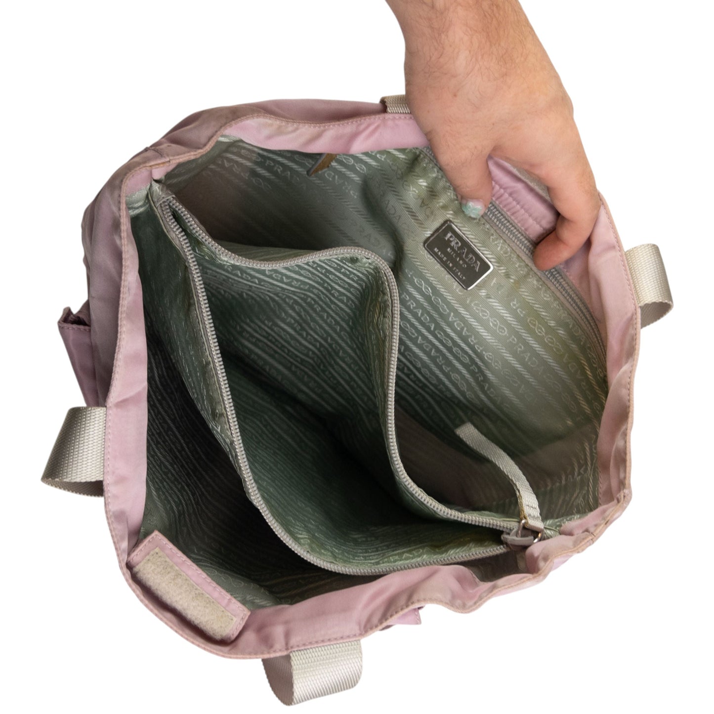 Vintage Prada Cargo Pocket Shoulder Bag