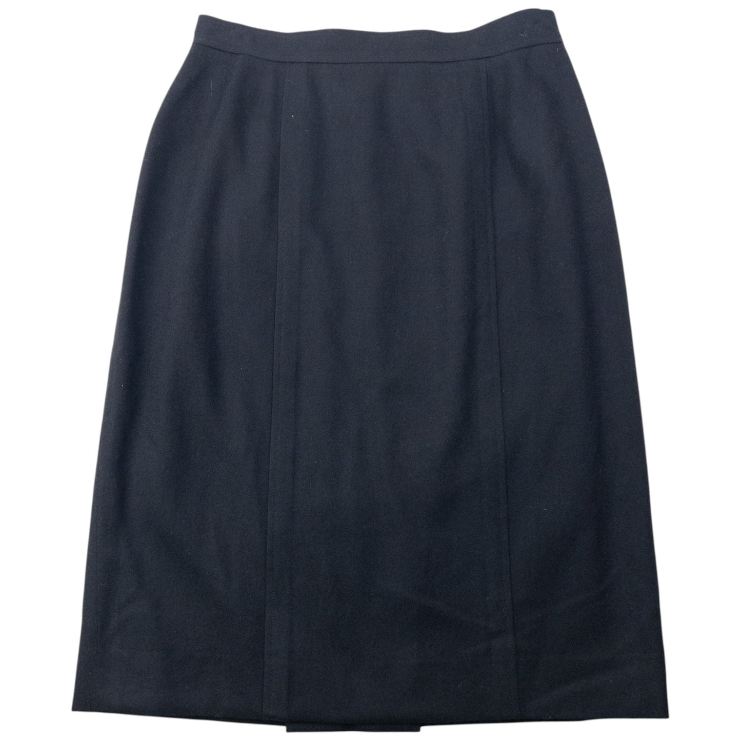 Vintage 80s Gucci Wool Skirt Womens Size W26 | W26, Black