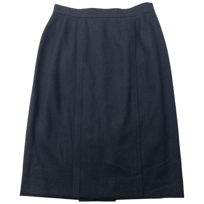 Vintage 80s Gucci Wool Skirt Womens Size W26 | W26, Black