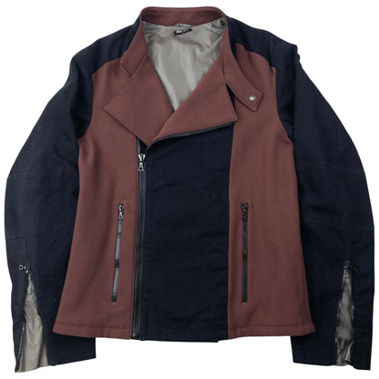 Vintage 1999 Miu Miu Asymmetric Zip Jacket Size M | Medium, Black