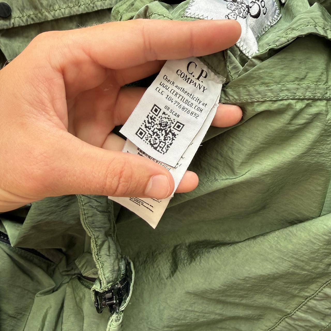 CP Company Re Colour Windbreaker Pullover Jacket in Green (M) | Medium, Green