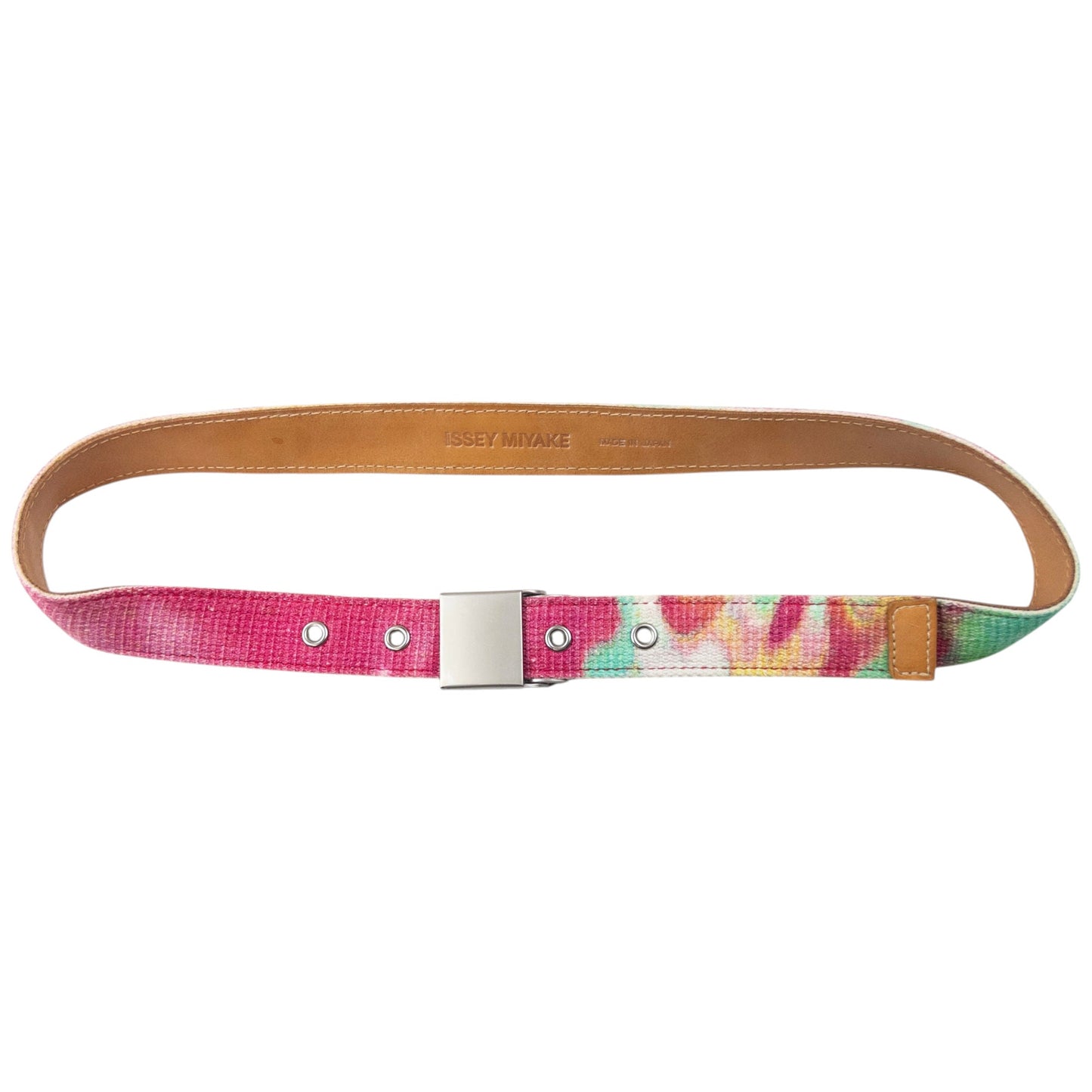 Vintage 90s Issey Miyake Pattern Belt Size M | O/S, Multi