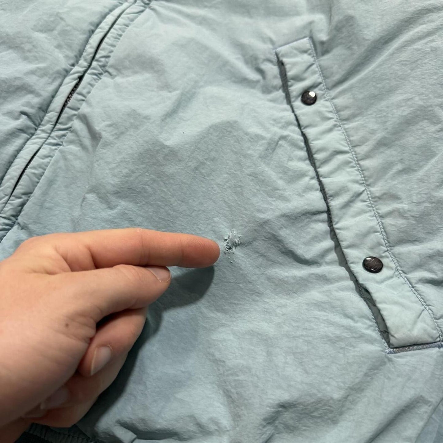 CP Company Palace Bomber Jacket | XL, Light Blue