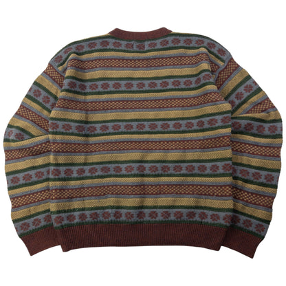 Vintage 80s CP Company Striped Knit Jumper Size S | Small, Multicolour