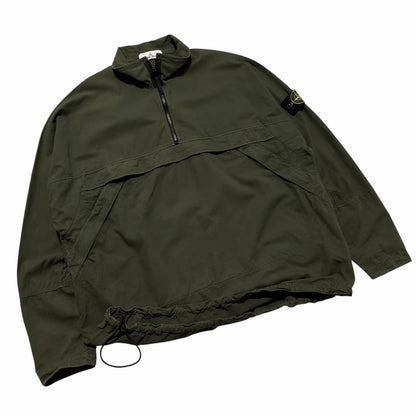 Stone Island Pullover Smock Jacket | XL, Olive Green