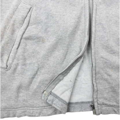 Vintage 2000s Comme Des Garçons HOMME Zip Up Skull Hoodie Size M | Medium, Grey